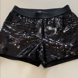 BCBG MAXAZRIA sequin shorts